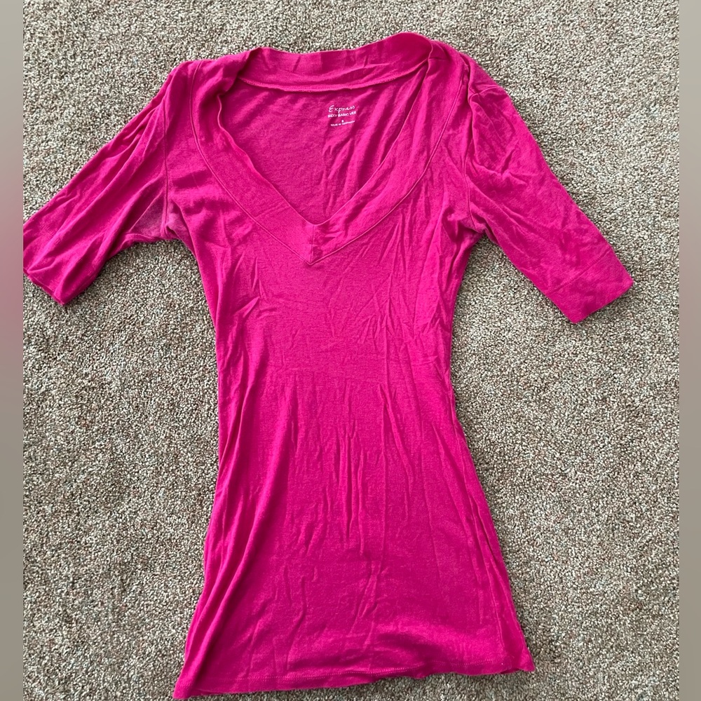 V-neck top